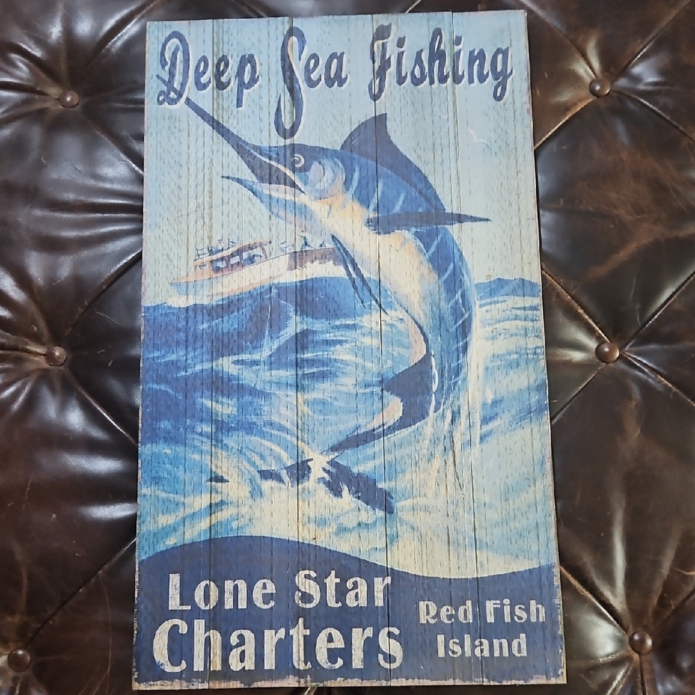 Deep Sea Fishing Wall Art